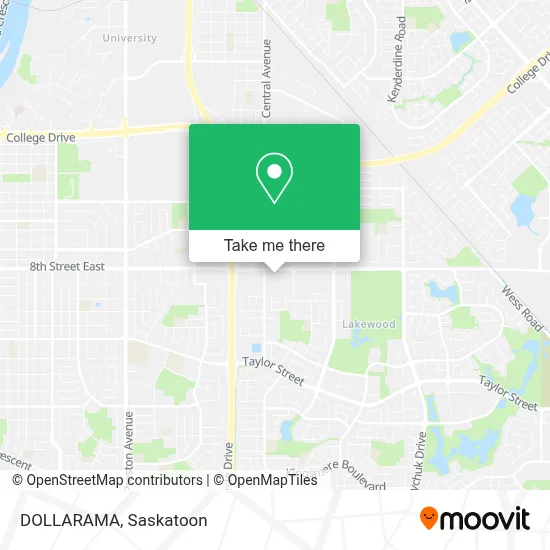 DOLLARAMA map