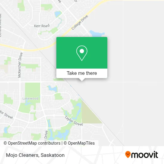 Mojo Cleaners map