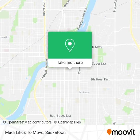 Madi Likes To Move map