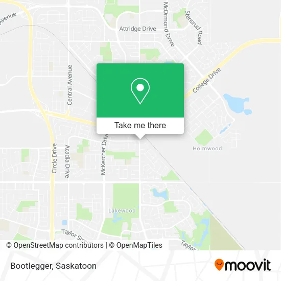 Bootlegger map