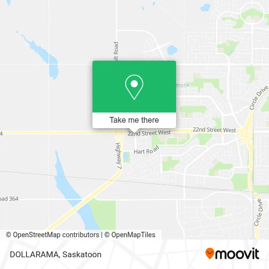 DOLLARAMA map