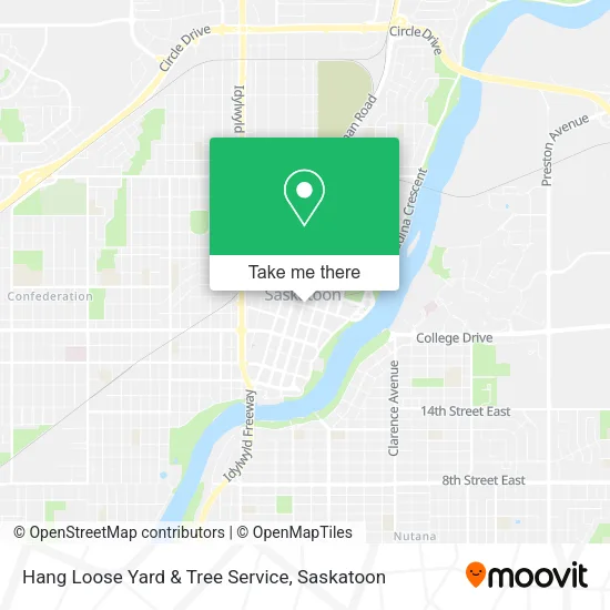 Hang Loose Yard & Tree Service map