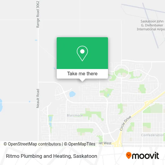Ritmo Plumbing and Heating map