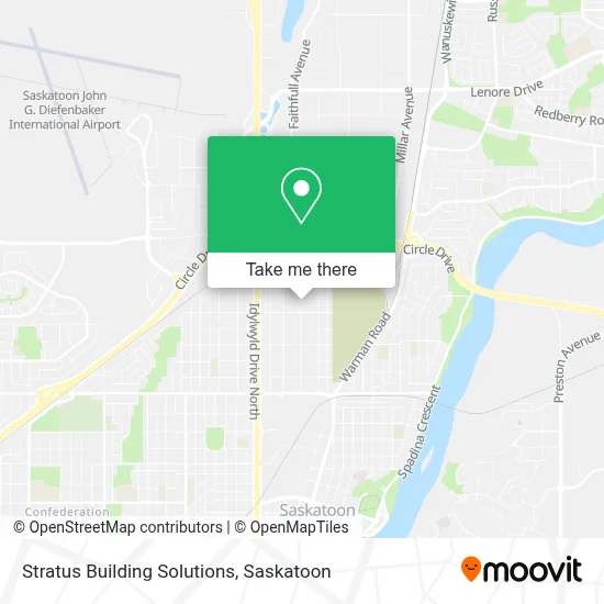 Stratus Building Solutions map