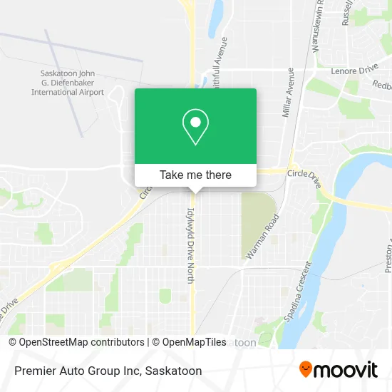 Premier Auto Group Inc map