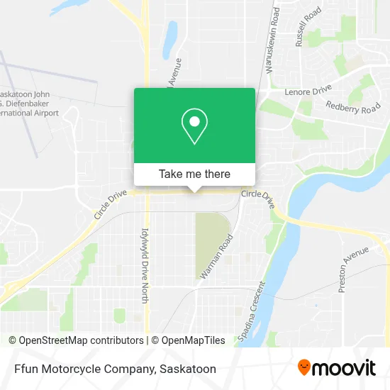 Ffun Motorcycle Company map