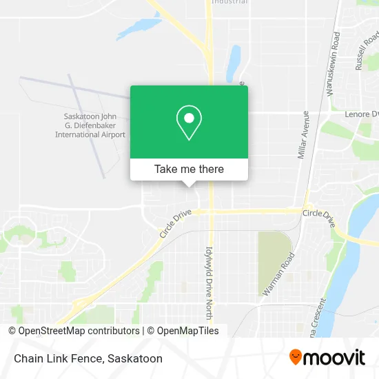 Chain Link Fence map