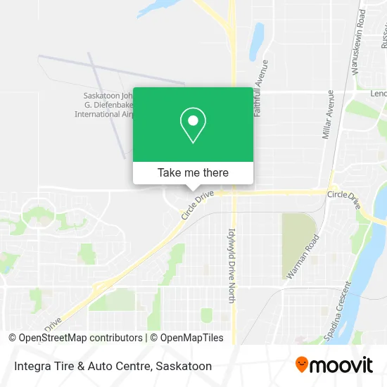 Integra Tire & Auto Centre map