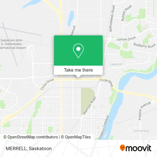MERRELL map