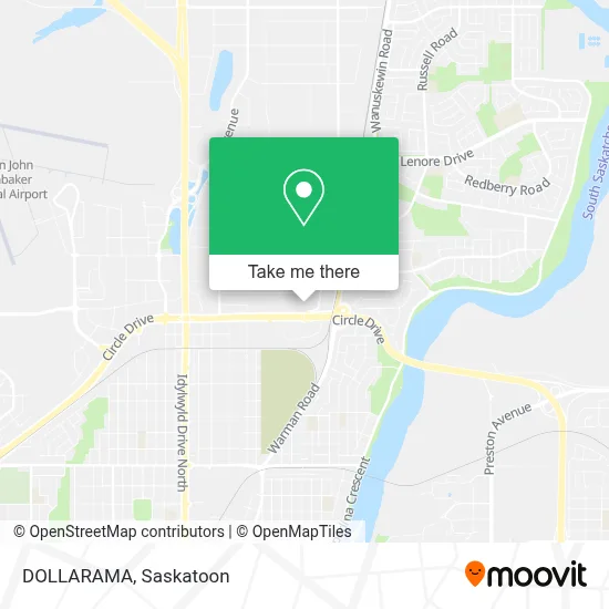 DOLLARAMA map