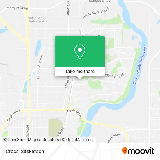 Crocs map