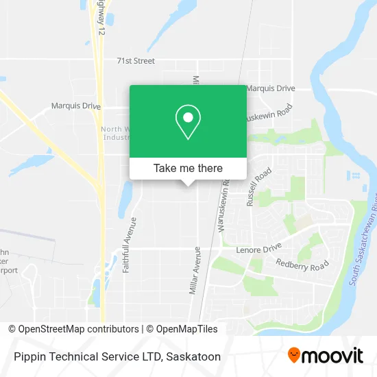 Pippin Technical Service LTD map