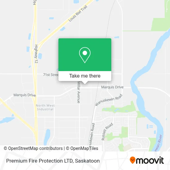 Premium Fire Protection LTD map