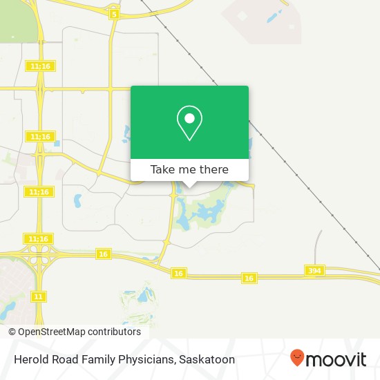 Herold Road Family Physicians map
