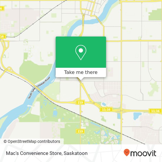 Mac's Convenience Store map