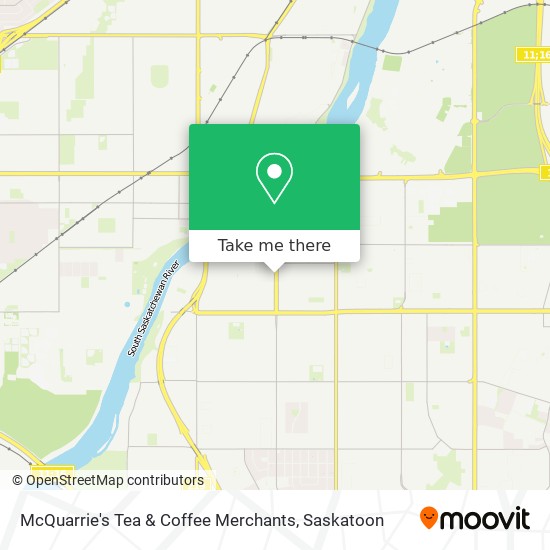 McQuarrie's Tea & Coffee Merchants map