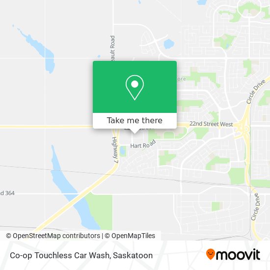 Co-op Touchless Car Wash map