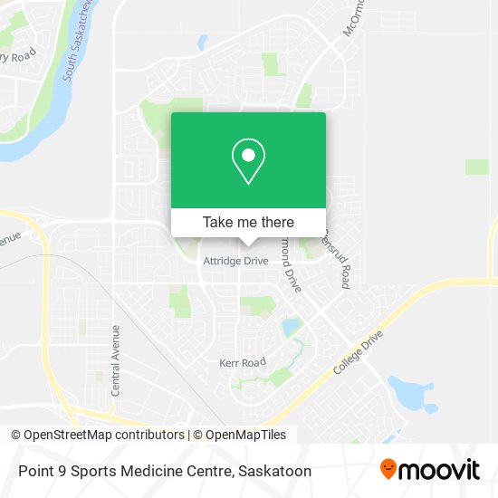 Point 9 Sports Medicine Centre plan
