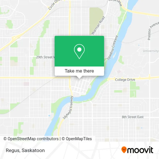 Regus map
