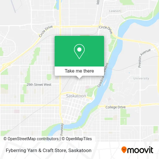 Fyberring Yarn & Craft Store map