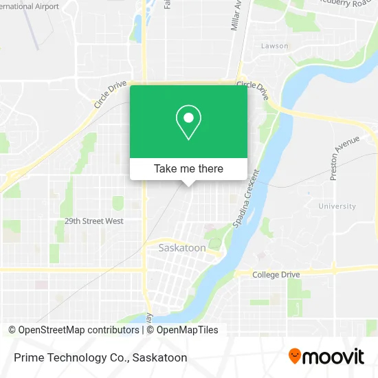 Prime Technology Co. map