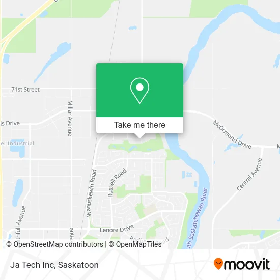 Ja Tech Inc map