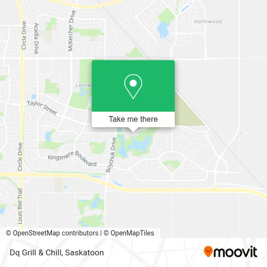 Dq Grill & Chill map