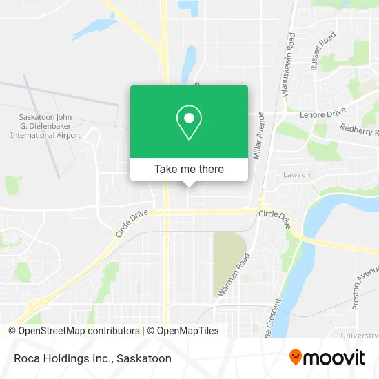 Roca Holdings Inc. map