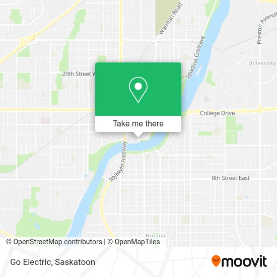 Go Electric map