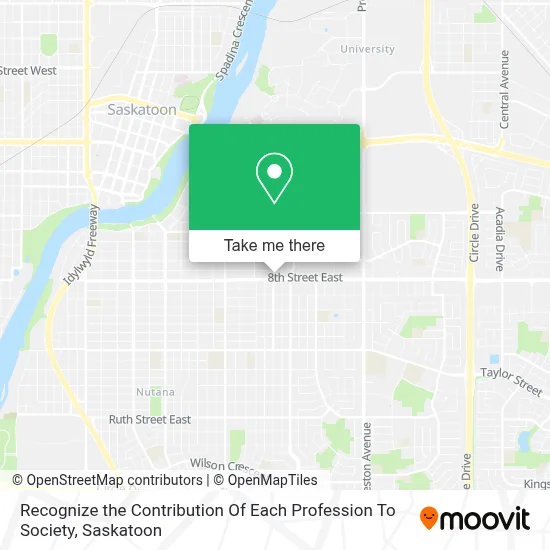 Recognize the Contribution Of Each Profession To Society map