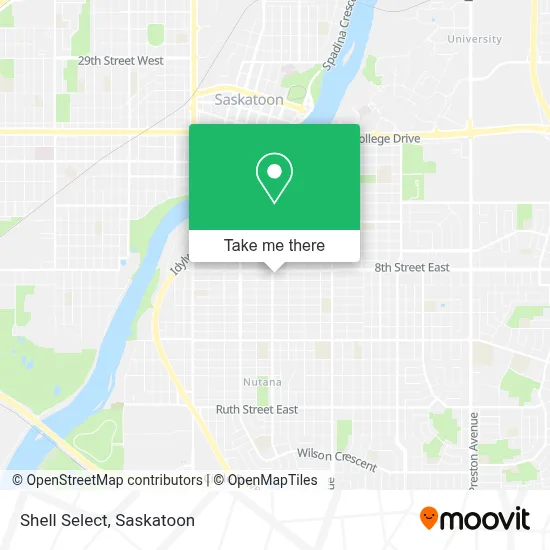 Shell Select map