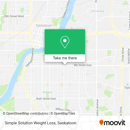 Simple Solution Weight Loss map