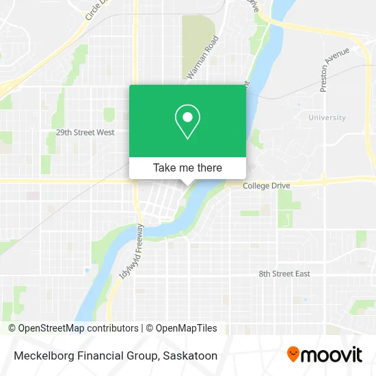 Meckelborg Financial Group map