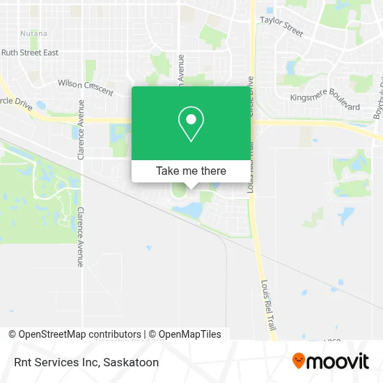 Rnt Services Inc map