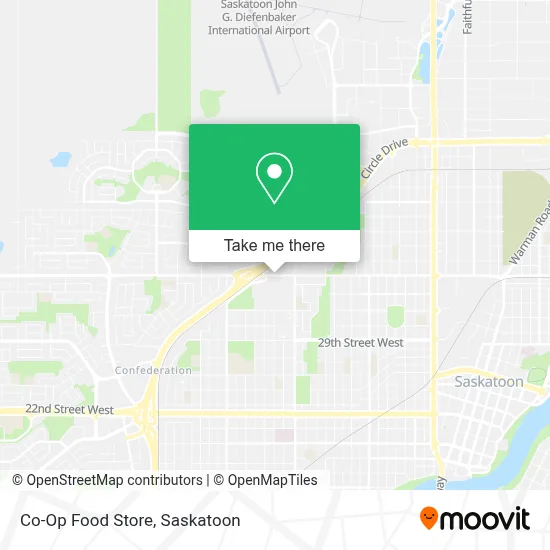 Co-Op Food Store map