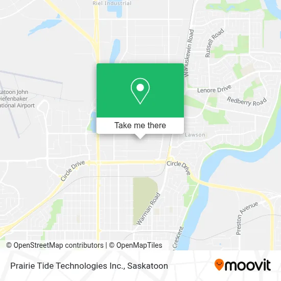 Prairie Tide Technologies Inc. map