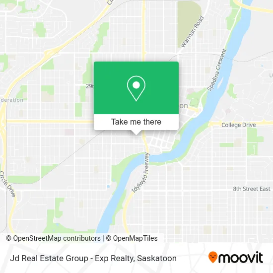Jd Real Estate Group - Exp Realty map