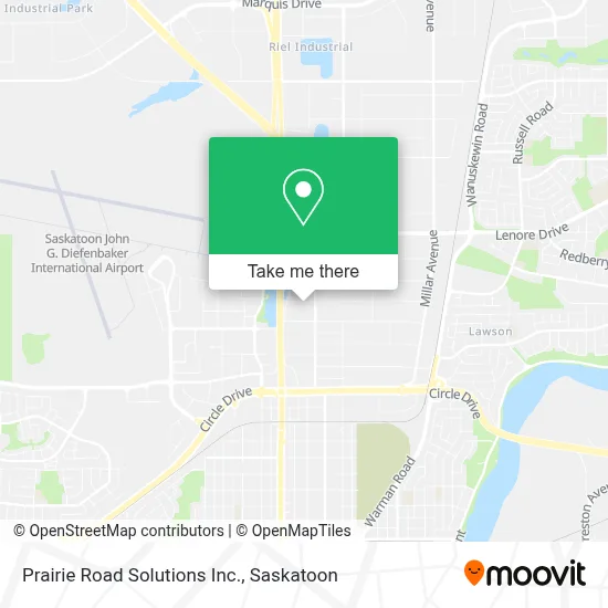 Prairie Road Solutions Inc. map