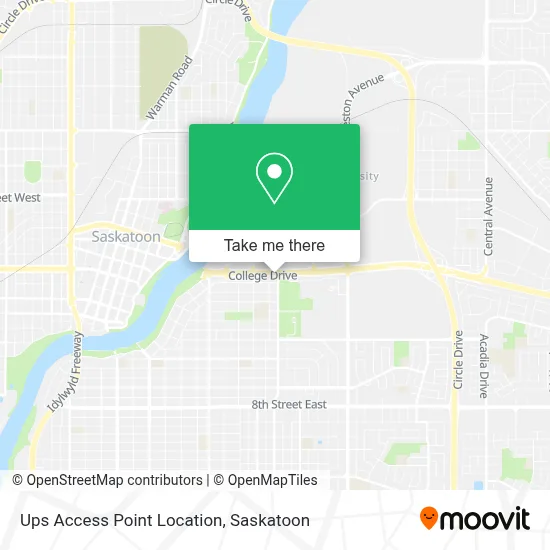 Ups Access Point Location plan