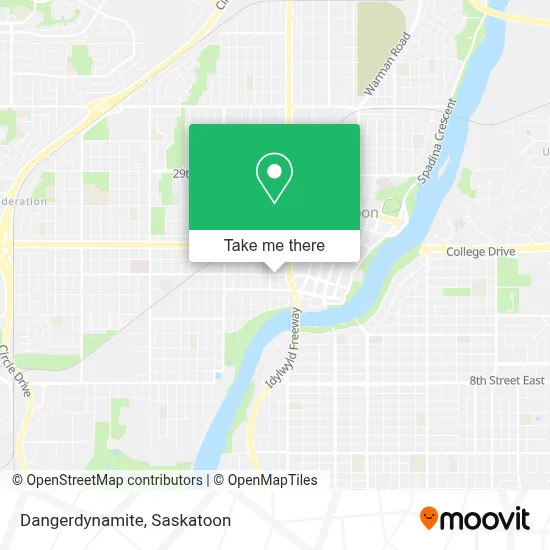 Dangerdynamite map