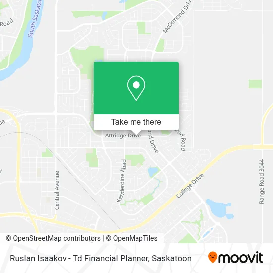 Ruslan Isaakov - Td Financial Planner map