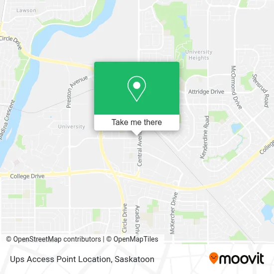 Ups Access Point Location plan