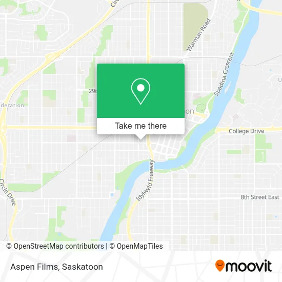 Aspen Films map
