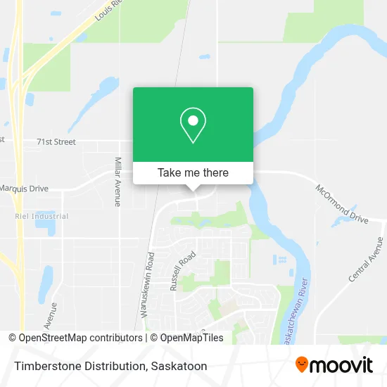 Timberstone Distribution map