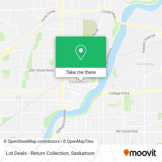 Lot Deals - Return Collection map