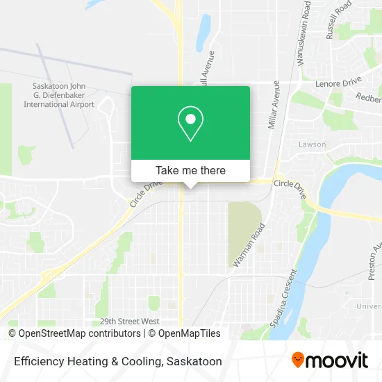 Efficiency Heating & Cooling map