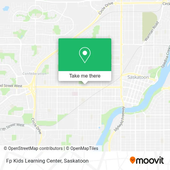 Fp Kids Learning Center map