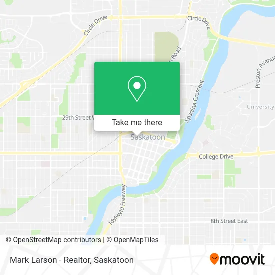 Mark Larson - Realtor map