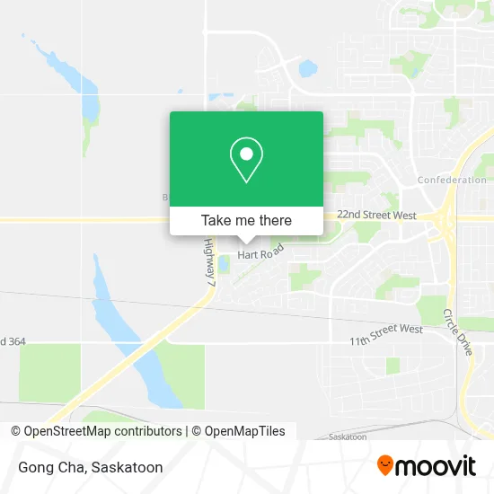 Gong Cha map