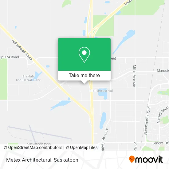 Metex Architectural map